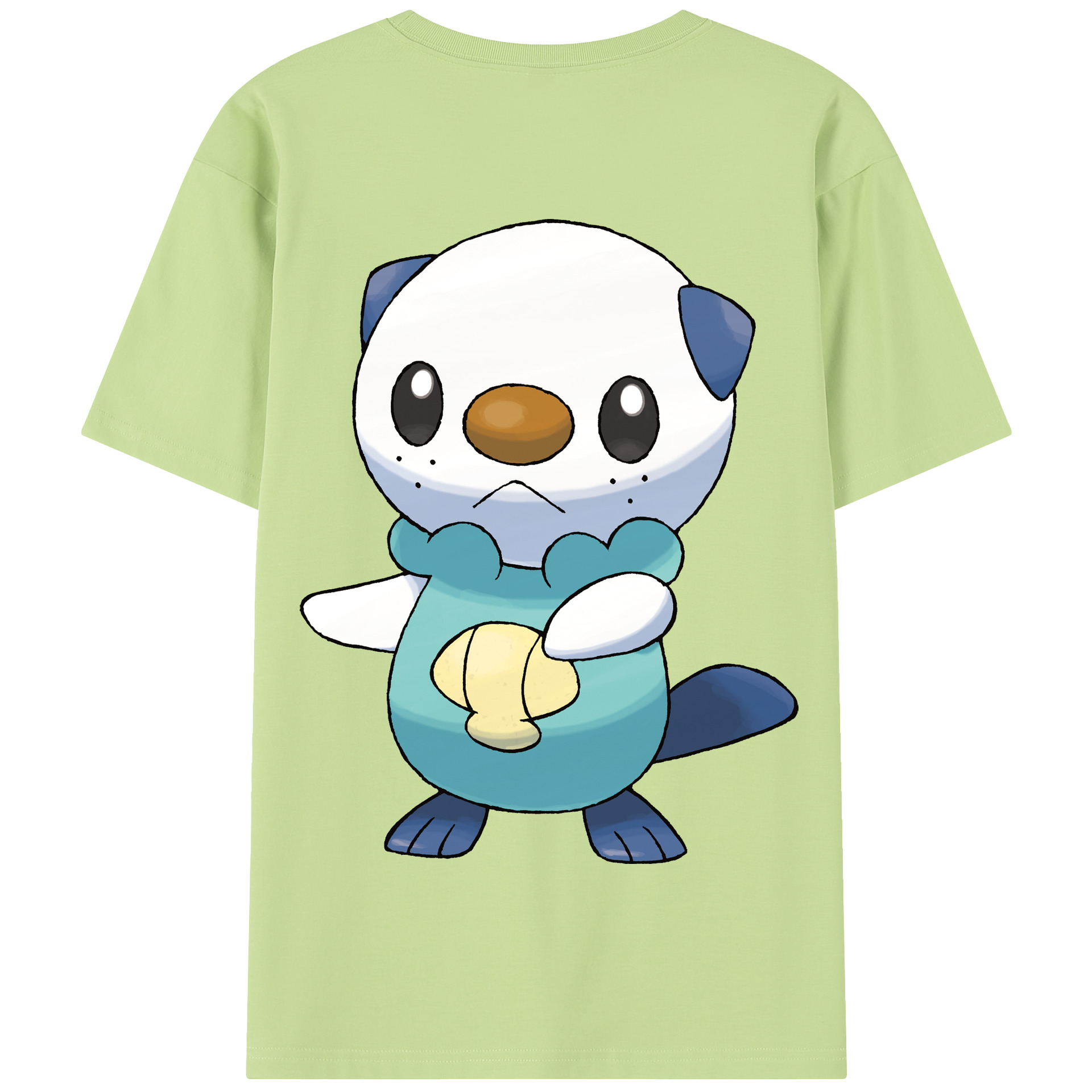 （画像用） ポケットモンスター Pokémon 綿100％半袖Tシャツ（背面プリント）